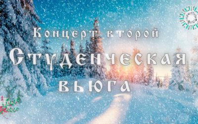 Концерт Студенческая вьюга 2025